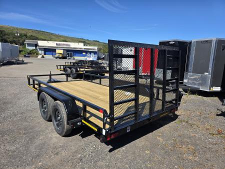 New 2027 Cam Superline 7X14 7K - TUBE TOP Utility Trailer