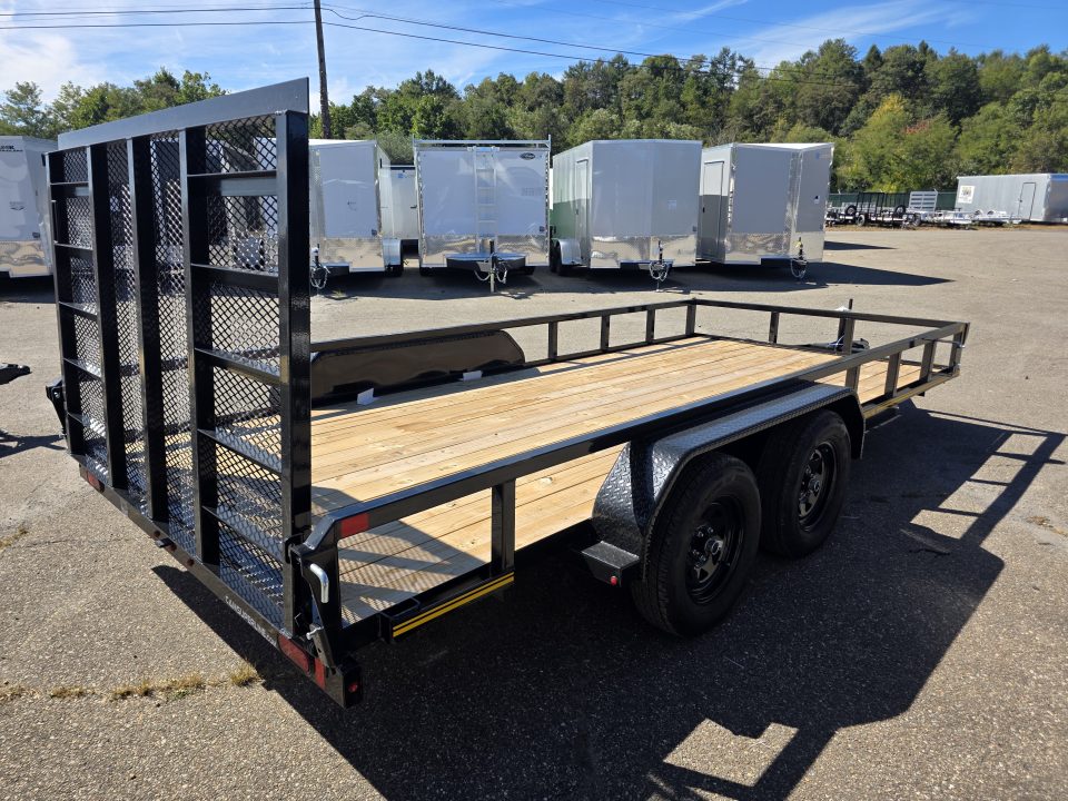 New 2027 Cam Superline 7X16 7K - TUBE TOP Utility Trailer