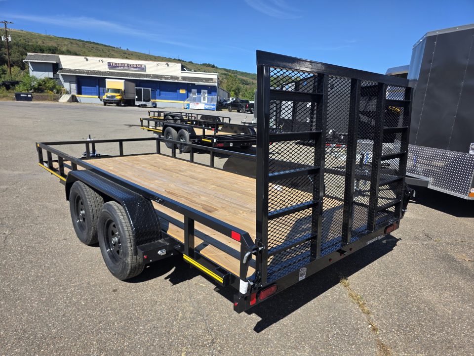 New 2027 Cam Superline 7X16 7K - TUBE TOP Utility Trailer