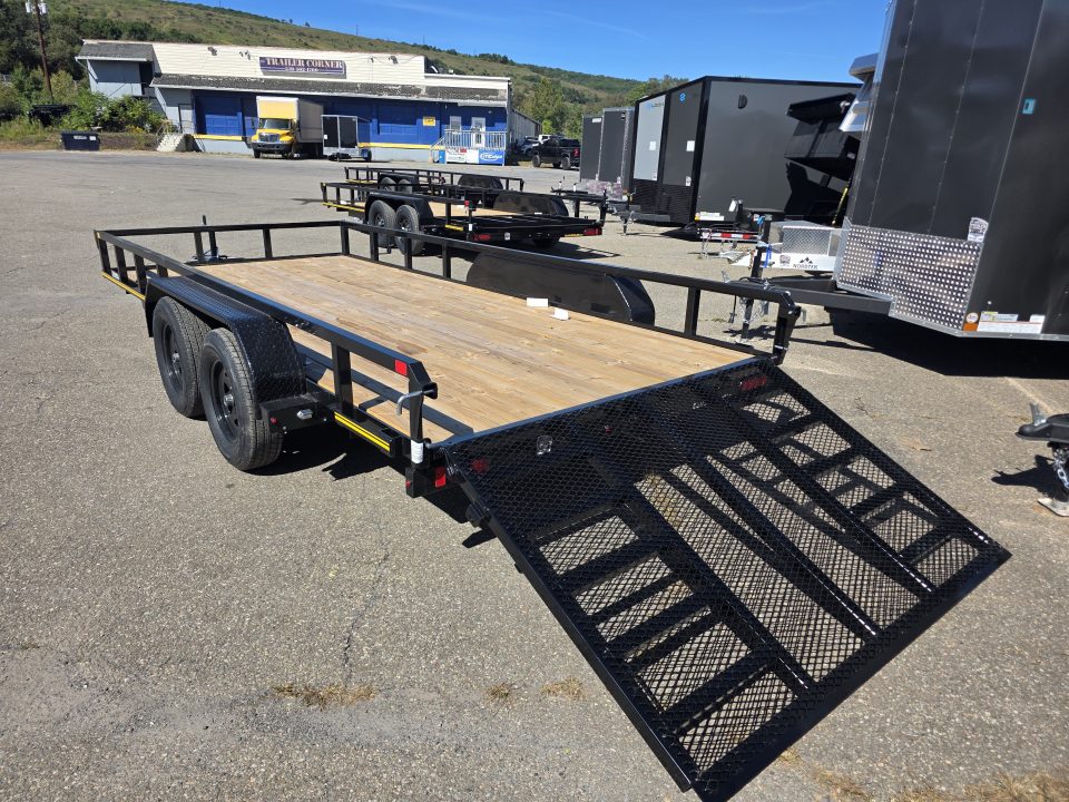 New 2027 Cam Superline 7X16 7K - TUBE TOP Utility Trailer