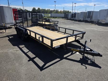 New 2027 Cam Superline 7X16 7K - TUBE TOP Utility Trailer