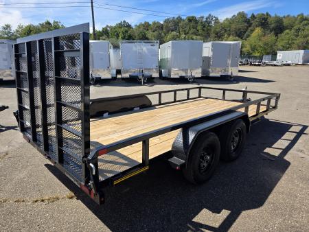 New 2027 Cam Superline 7X16 7K - TUBE TOP Utility Trailer