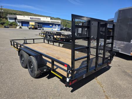 New 2027 Cam Superline 7X16 7K - TUBE TOP Utility Trailer