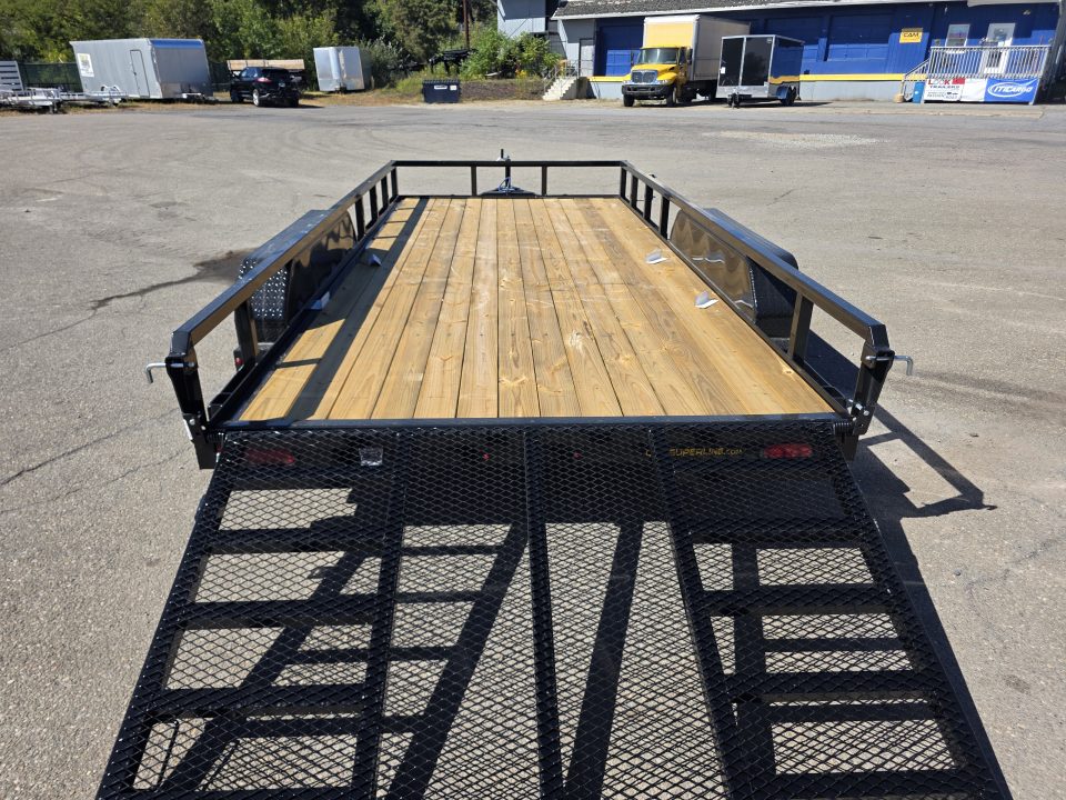 New 2027 Cam Superline 7X16 7K - TUBE TOP Utility Trailer