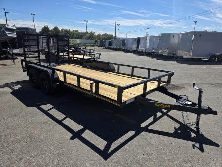 New 2027 Cam Superline 7X16 7K - TUBE TOP Utility Trailer