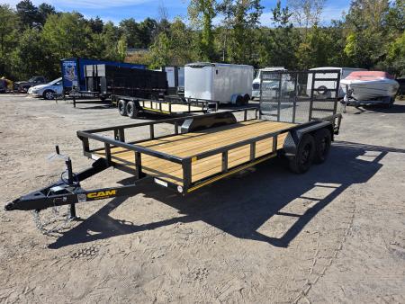 New 2027 Cam Superline 7X16 7K - TUBE TOP Utility Trailer