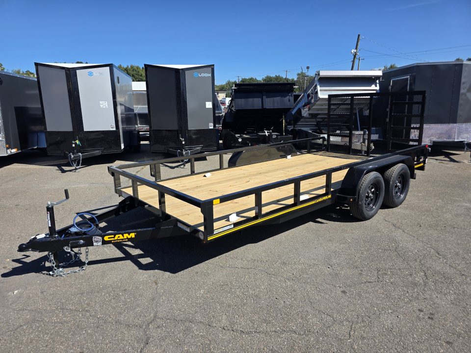 New 2027 Cam Superline 7X16 7K - TUBE TOP Utility Trailer