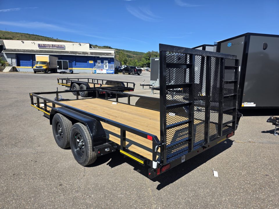 New 2027 Cam Superline 7X16 7K - TUBE TOP Utility Trailer