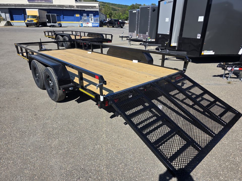 New 2027 Cam Superline 7X16 7K - TUBE TOP Utility Trailer