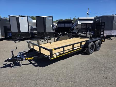 New 2027 Cam Superline 7X16 7K - TUBE TOP Utility Trailer