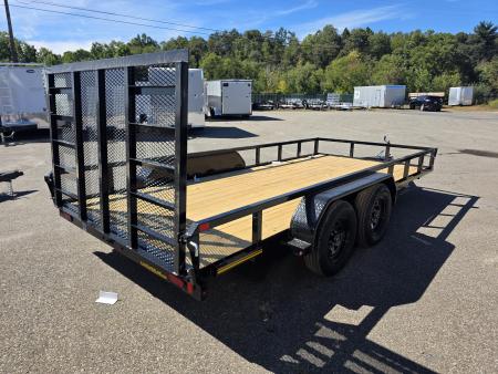 New 2027 Cam Superline 7X16 7K - TUBE TOP Utility Trailer