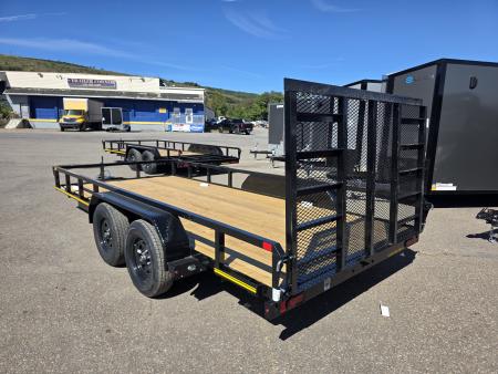 New 2027 Cam Superline 7X16 7K - TUBE TOP Utility Trailer