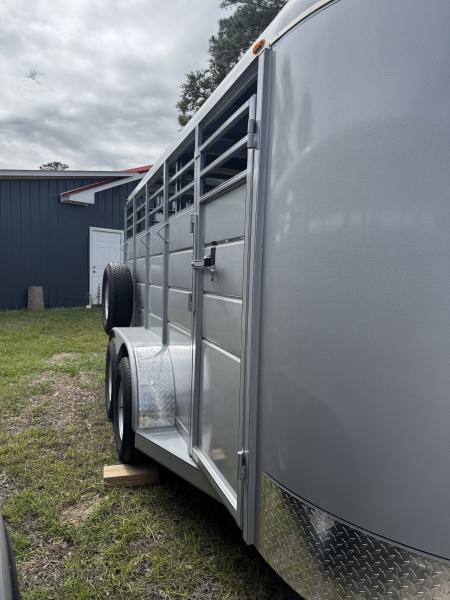 New 2027 Calico Trailers 16STOCK Stock / Stock Combo Trailer