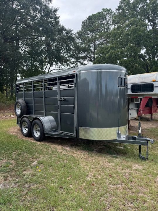 New 2027 Calico Trailers 16STOCK Stock / Stock Combo Trailer
