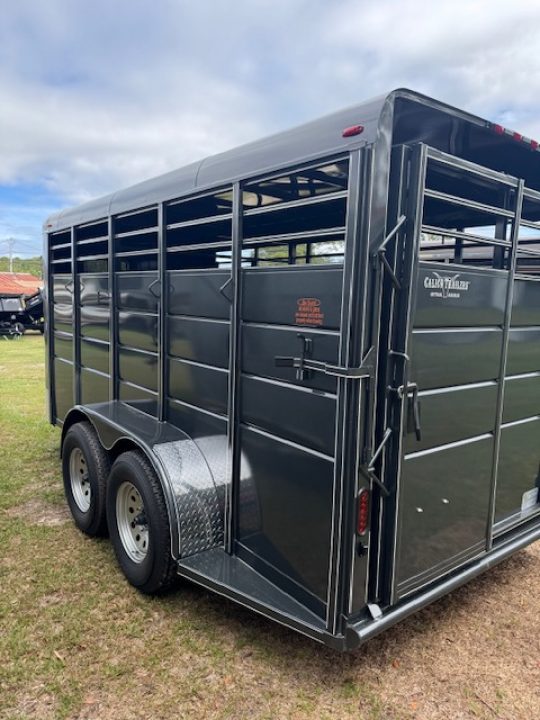 New 2027 Calico Trailers 16STOCK Stock / Stock Combo Trailer