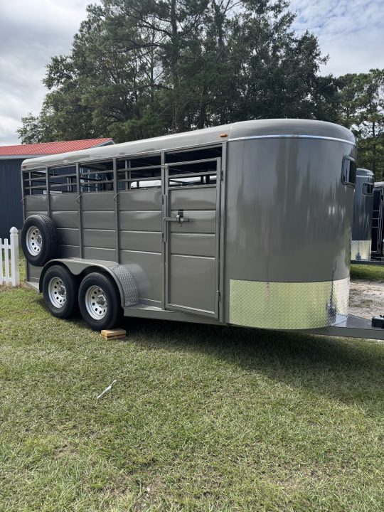 New 2027 Calico Trailers 16STOCK Stock / Stock Combo Trailer