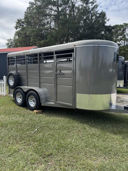 New 2027 Calico Trailers 16STOCK Stock / Stock Combo Trailer