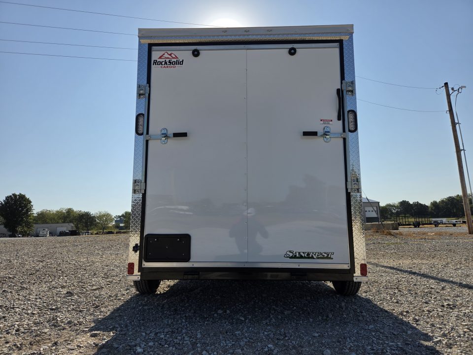 New 2027 Rock Solid 6x10 Single Axle Cargo W/ .080 Exterior, Ramp Door & 6'6 HEIGHT