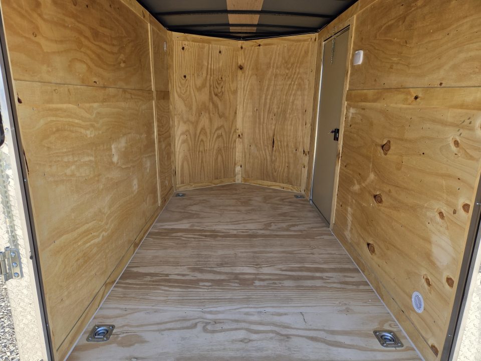 New 2027 Rock Solid 6x10 Single Axle Cargo W/ .080 Exterior, Ramp Door & 6'6 HEIGHT