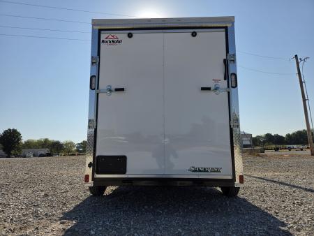 New 2027 Rock Solid 6x10 Single Axle Cargo W/ .080 Exterior, Ramp Door & 6'6 HEIGHT