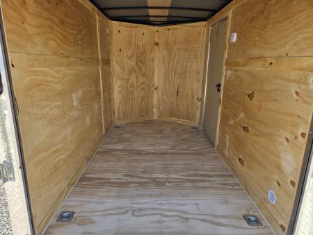 New 2027 Rock Solid 6x10 Single Axle Cargo W/ .080 Exterior, Ramp Door & 6'6 HEIGHT