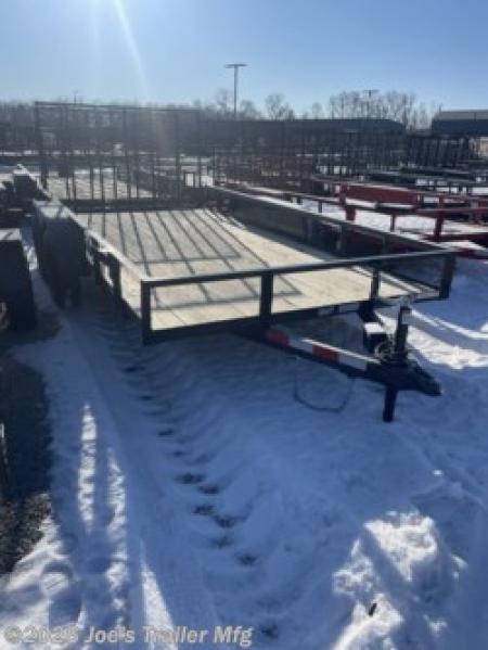 New 2026 Triple Crown Trailers U7X14T140-7K 7x14 7000 GVWR Utility Trailer