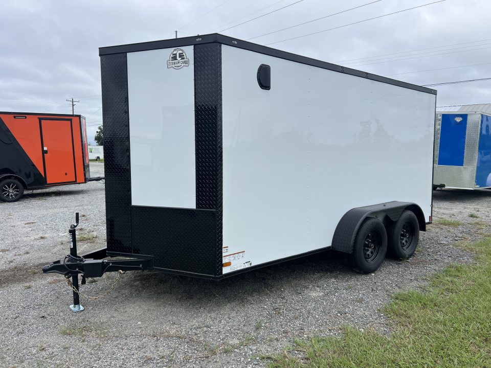 New 2026 Titanium Cargo 7x14TA Cargo / Enclosed Trailer