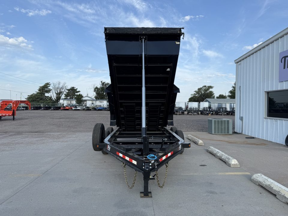 New 2027 PJ Trailers 83" x 16' DT Dump Trailer
