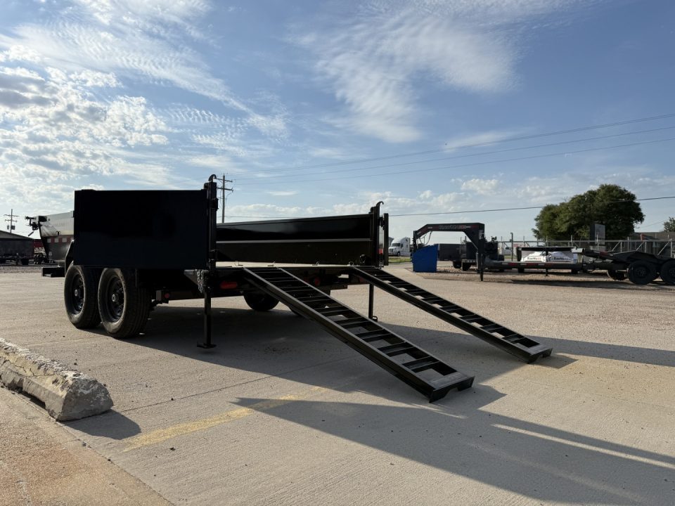 New 2027 PJ Trailers 83" x 16' DT Dump Trailer