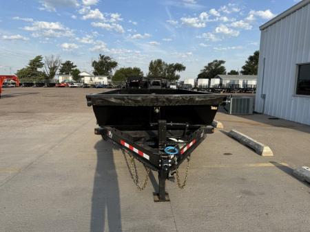 New 2027 PJ Trailers 83" x 16' DT Dump Trailer