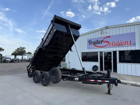 New 2027 PJ Trailers 83  x 16' DT Dump Trailer