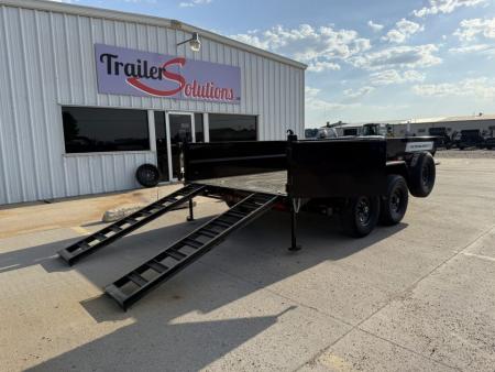 New 2027 PJ Trailers 83" x 16' DT Dump Trailer
