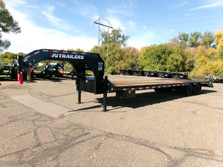 New 2027 PJ Trailers LDQ36D2BSWK-BYSC-JA06 Flatbed Trailer