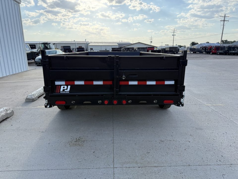New 2027 PJ Trailers 83" x 16' DT Dump Trailer
