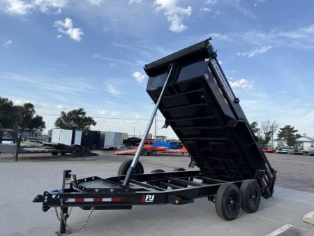 New 2027 PJ Trailers 83" x 16' DT Dump Trailer
