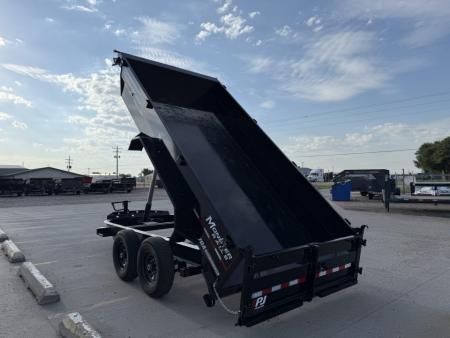 New 2027 PJ Trailers 83" x 16' DT Dump Trailer