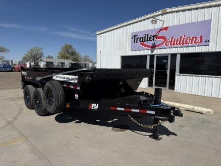 New 2027 PJ Trailers 14' X 83" Voyager Package Dump Trailer