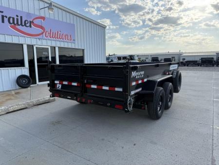 New 2027 PJ Trailers 83" x 14' DT Dump Trailer