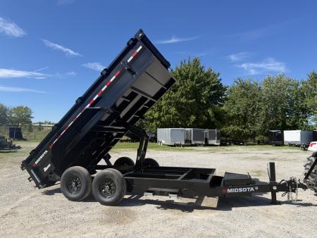 New 2027 Midsota 82X14 Dump Trailer 15.4 K GVWR