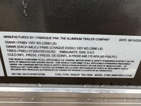 New 2027 ATC 6 x 10 ST300 Aluminum Cargo / Enclosed Trailer