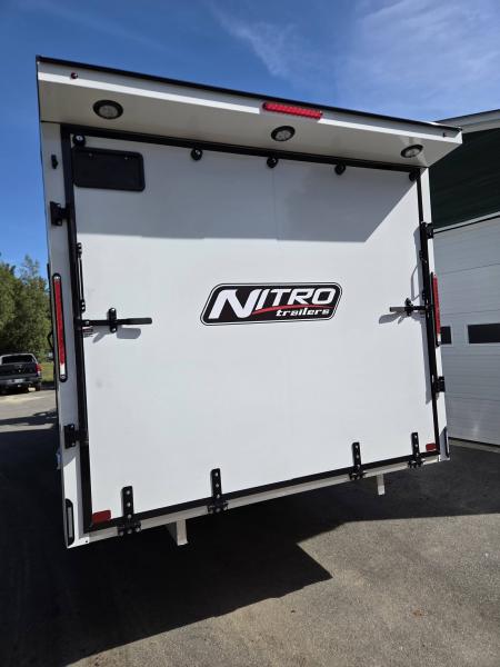 New 2027 Nitro 101X22 DECK OVER NSOWMOBILE TRIALER LOADED WITH UPGRADES Snowmobile Trailer