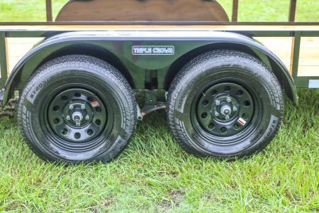 New 2027 6X16 Triple Crown Utility Trailer