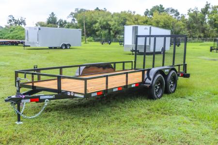 New 2027 6X16 Triple Crown Utility Trailer