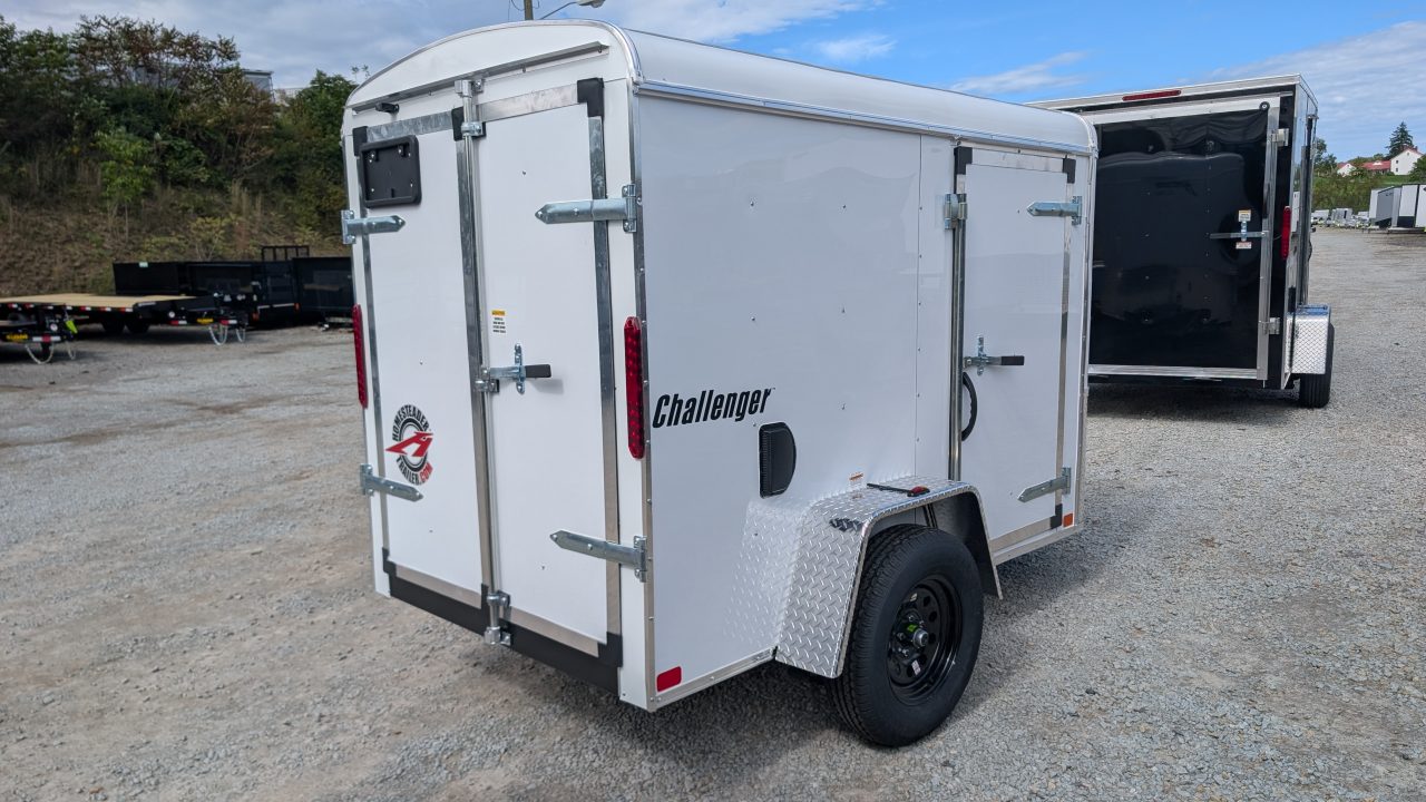 New 2027 Homesteader 5x8 Challenger Cargo Trailer w/ Barn Doors