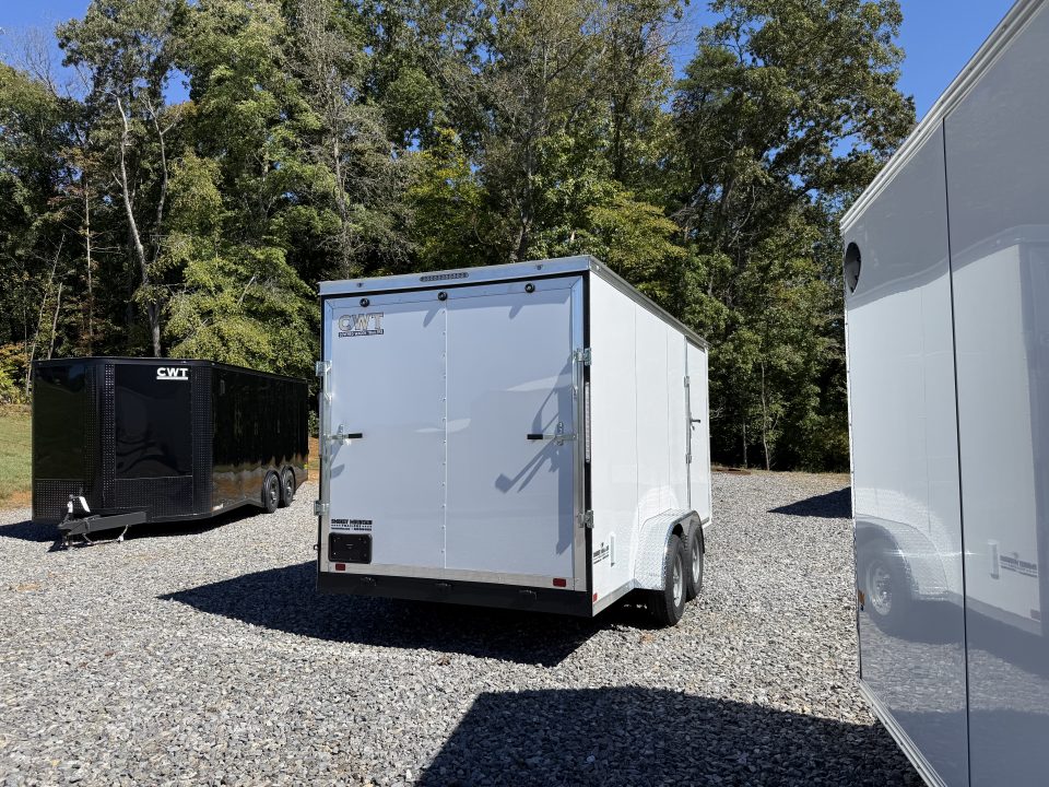 New 2027 Covered Wagon Trailers 7X16 TA3 7' INT HEIGHT POLY SIDE DOOR BAR Cargo / Enclosed Trailer