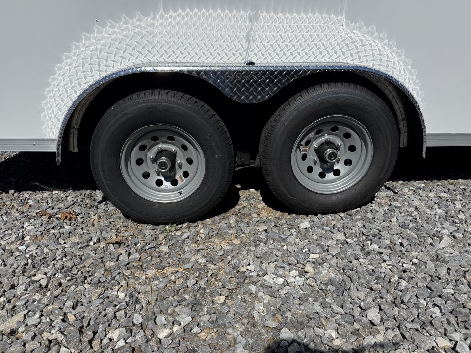 New 2027 Covered Wagon Trailers 7X16 TA3 7' INT HEIGHT POLY SIDE DOOR BAR Cargo / Enclosed Trailer