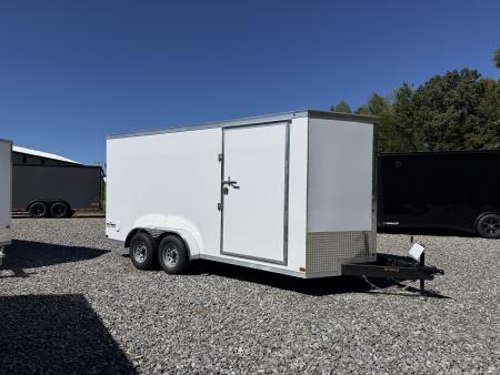 New 2027 Covered Wagon Trailers 7X16 TA3 7' INT HEIGHT POLY SIDE DOOR BAR Cargo / Enclosed Trailer