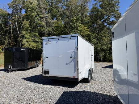 New 2027 Covered Wagon Trailers 7X16 TA3 7' INT HEIGHT POLY SIDE DOOR BAR Cargo / Enclosed Trailer