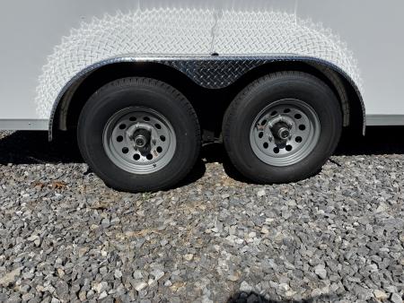 New 2027 Covered Wagon Trailers 7X16 TA3 7' INT HEIGHT POLY SIDE DOOR BAR Cargo / Enclosed Trailer