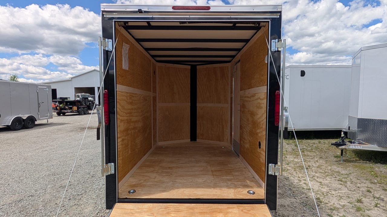New 2027 Homesteader 6x12 Intrepid V-Nose Cargo Trailer w/ Ramp Door